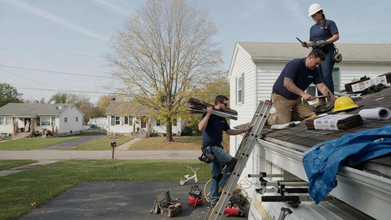 Local Roofing Contractors in Bone Gap, IL near me